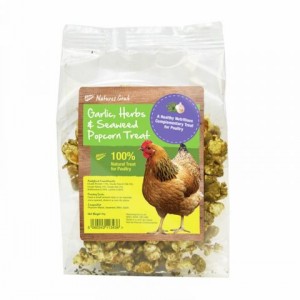 Natures Grub Popcorn Treat Garlic Herbs & Seaweed